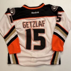 Ryan Getzlaf Anaheim Ducks #15 Road White Reebok Jersey